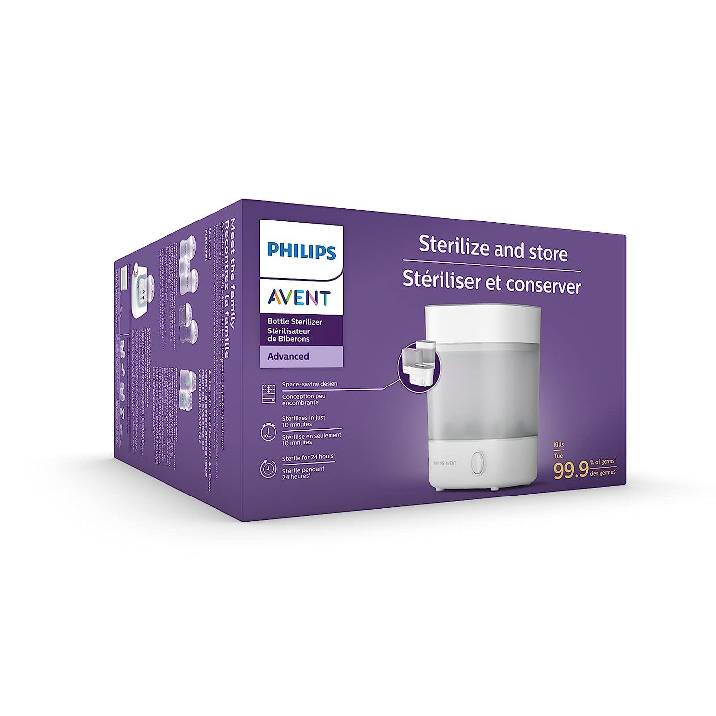 Esterilizador a Vapor Eléctrico Advanced, Philips Avent
