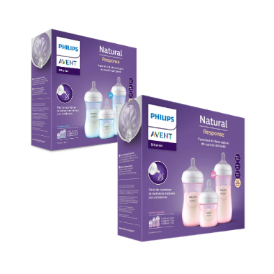 Set de Biberones Natural 4/9/11 oz, Philips Avent