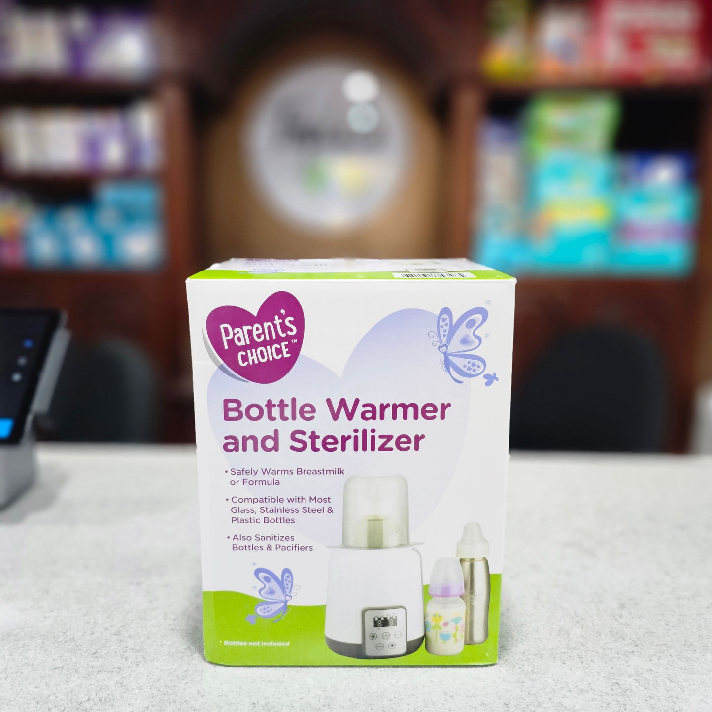 Esterilizador y Calentador de Biberones Parents Choice.