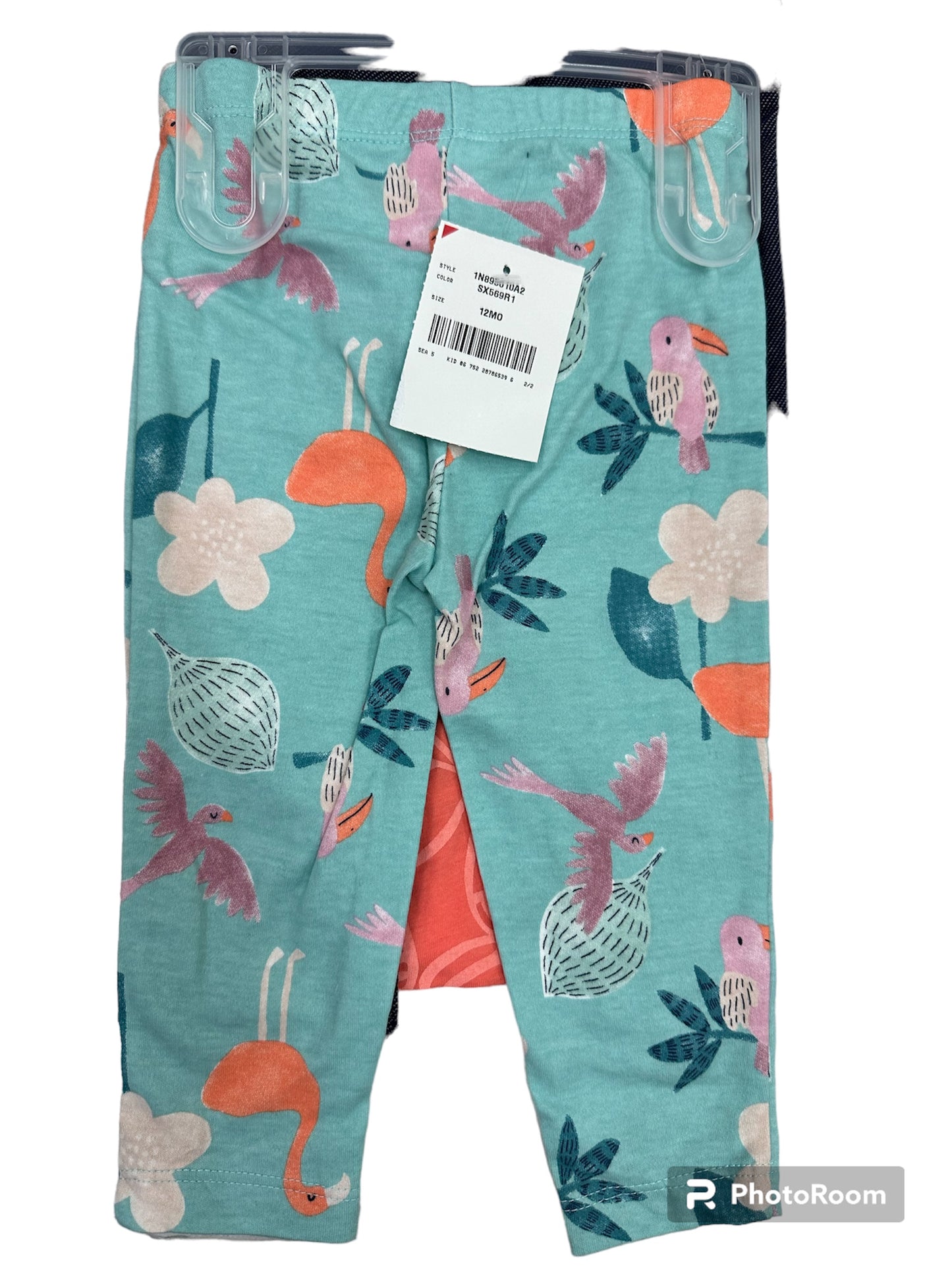 Set de 2 Onesies y 2 Pantalones con Estampado de Flamenco, Carter's