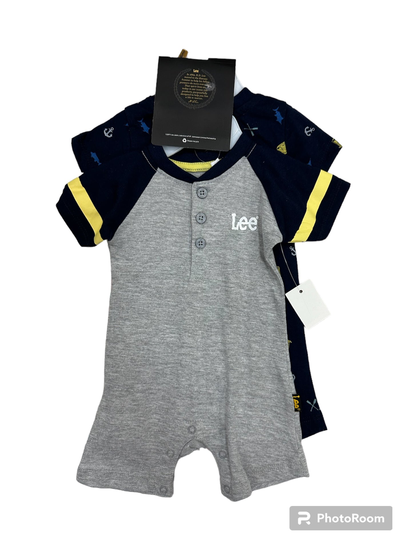 Set de 2 Rompers, Lee