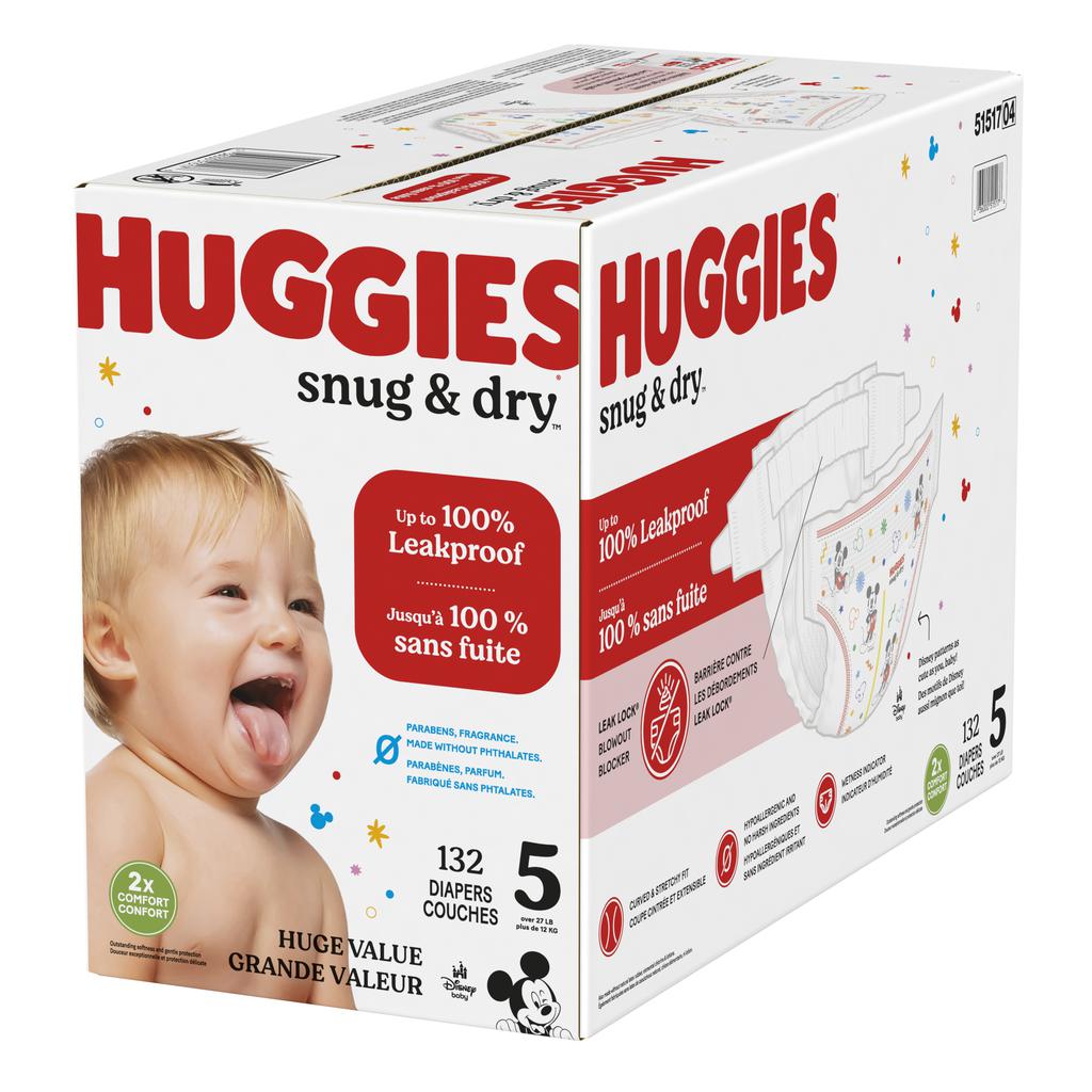 Pañales, Huggies Snug & Dry