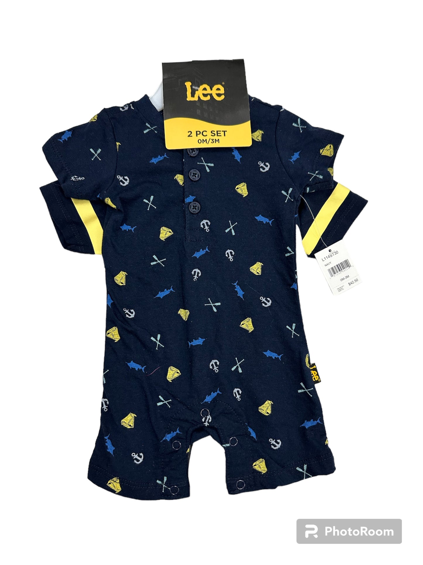 Set de 2 Rompers, Lee