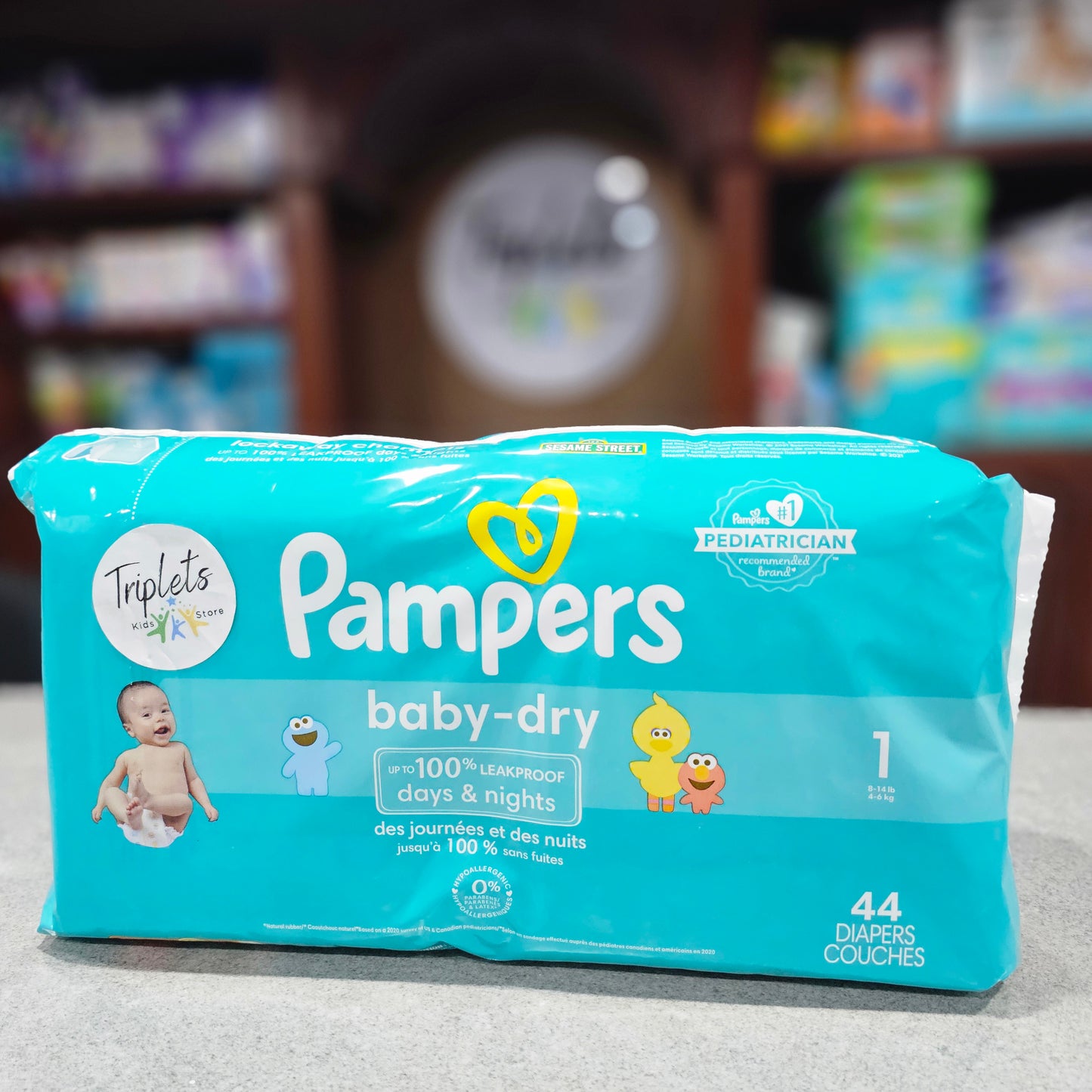 Pañales, jumbo pack, Pampers Babydry