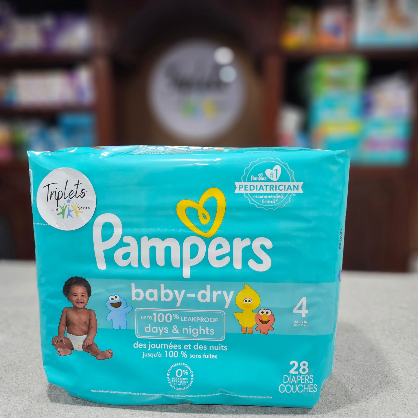 Pañales, jumbo pack, Pampers Babydry