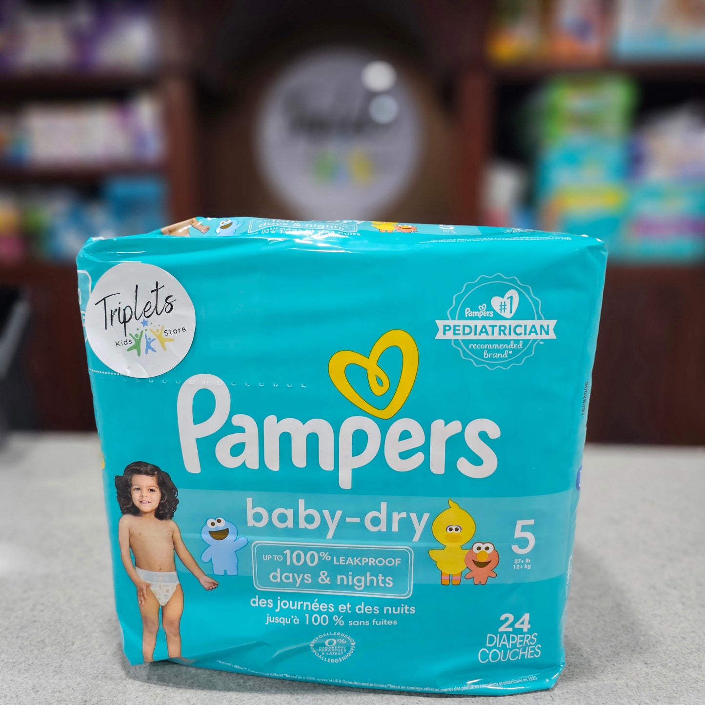 Pañales, jumbo pack, Pampers Babydry