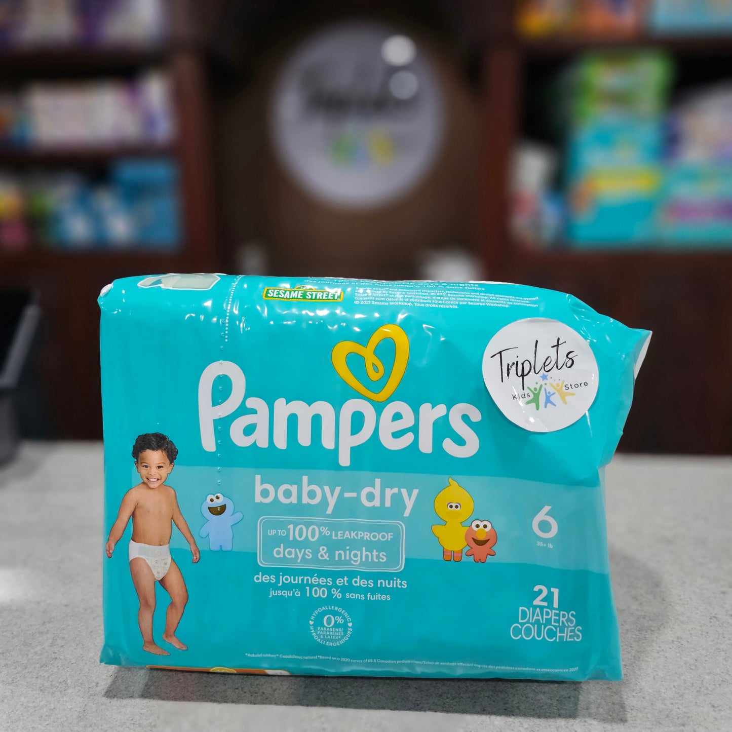 Pañales, jumbo pack, Pampers Babydry