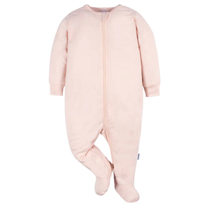 Set de Pijamas Bebé Neutro Rosa y Azul 3 Piezas, Gerber