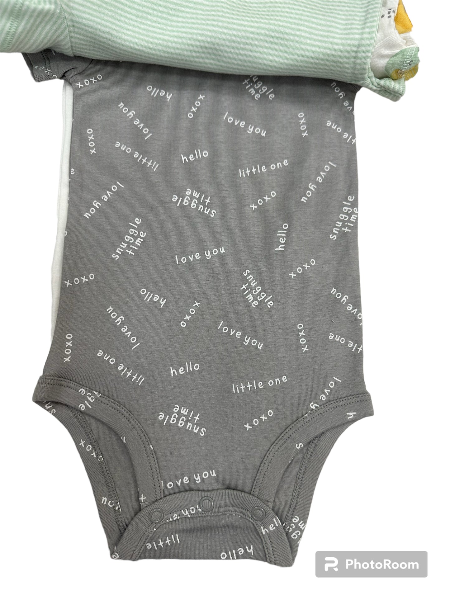 Set de 5 Onesies, Elefantes y Sol, Carter's