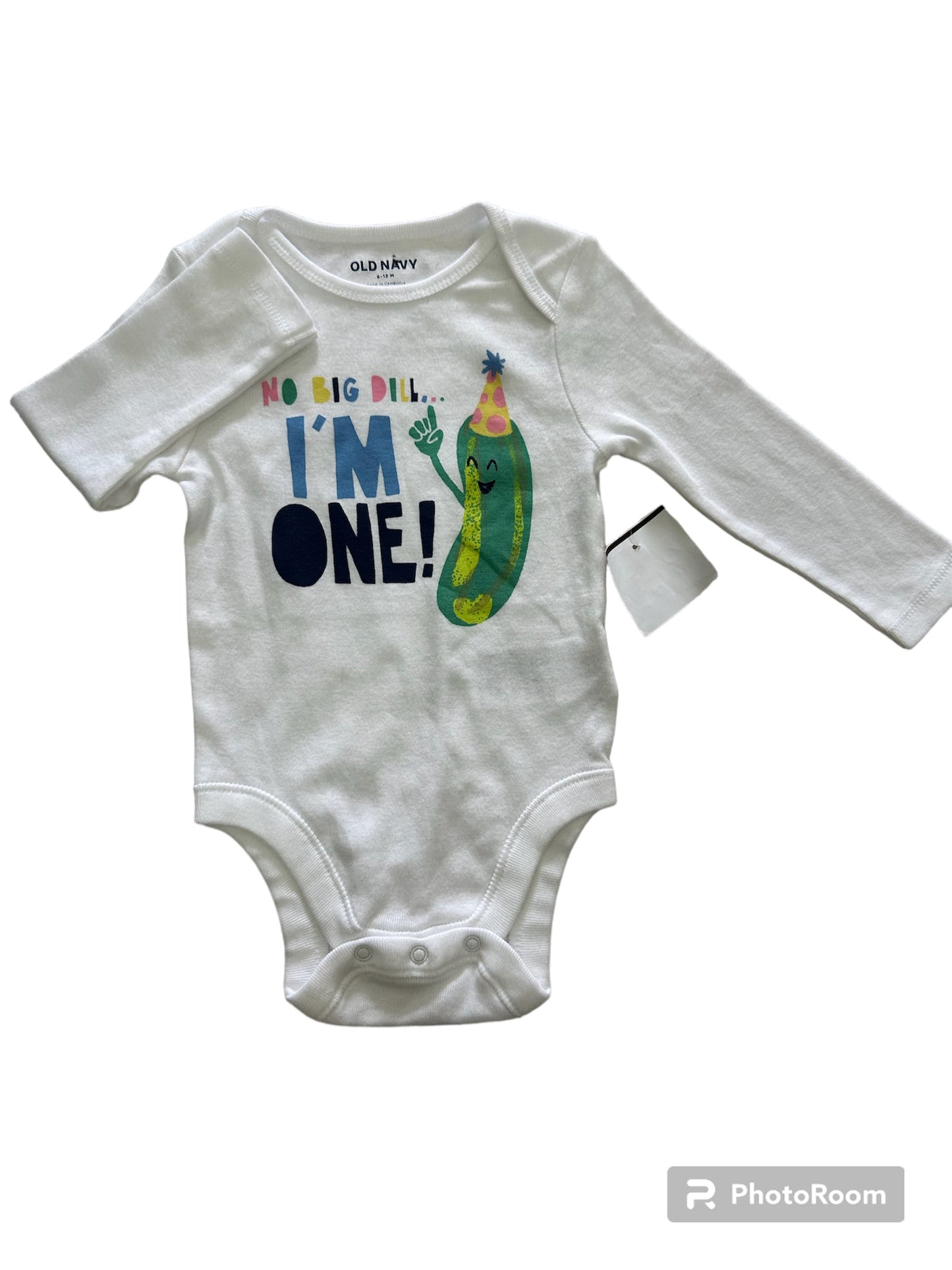 Onesie, Pepinillo 1 Año, Old Navy