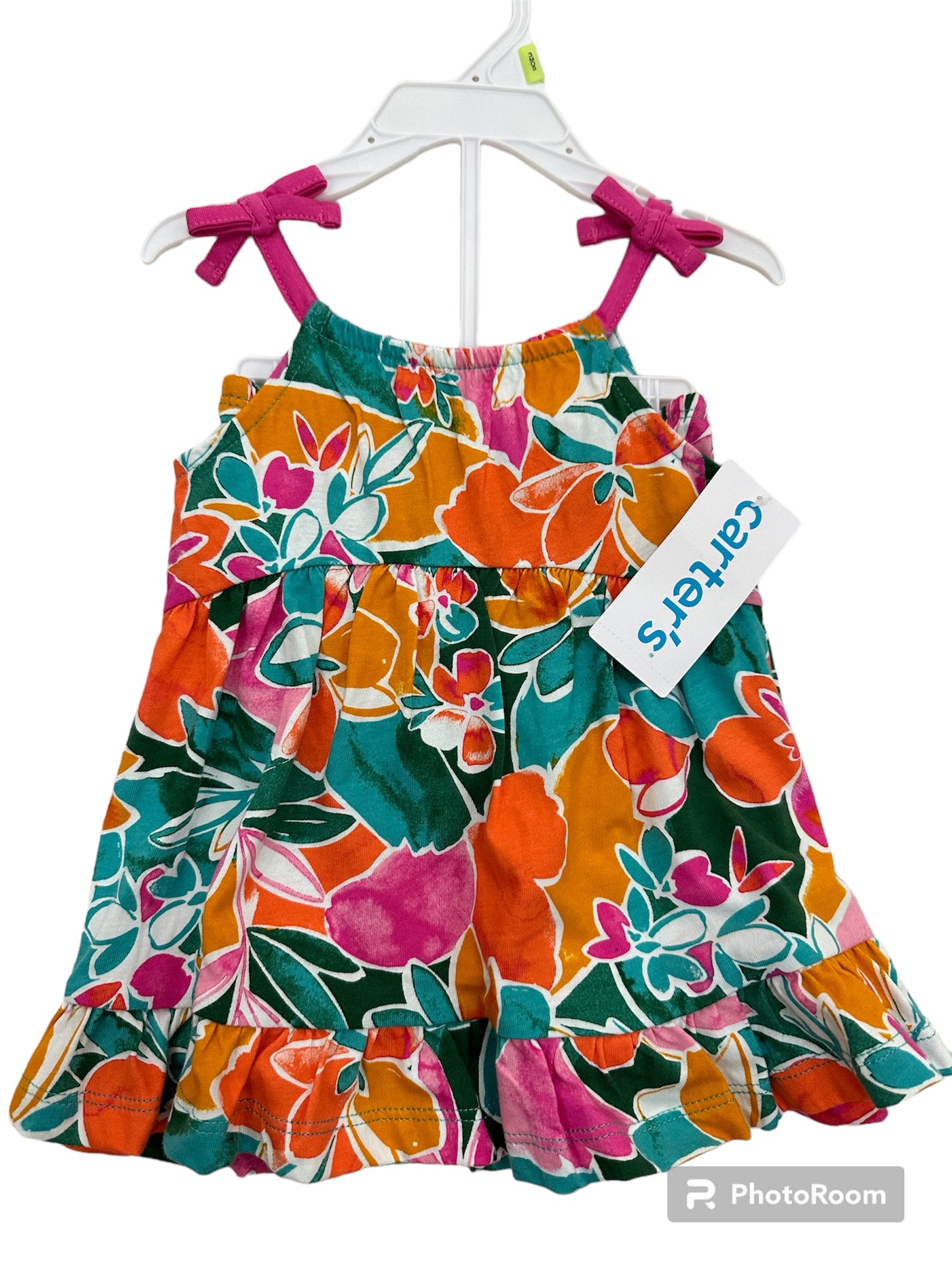 Vestido con Estampado de Flores, Carter's