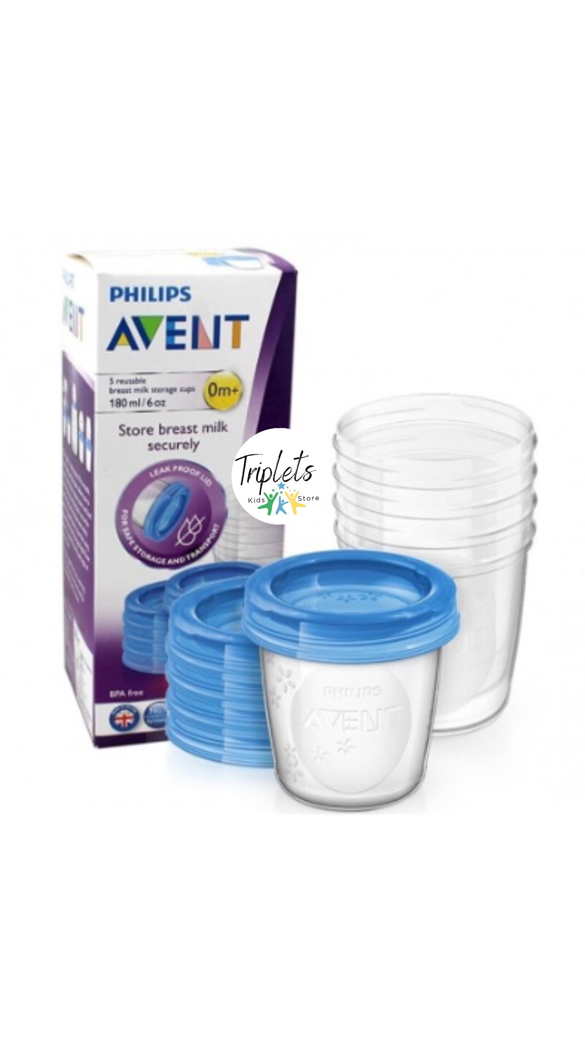 Vasos VIA, 6oz, Philips Avent