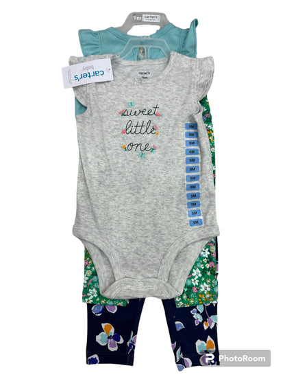 Set de 2 Onesies y 2 Pantalones, Primavera, Carter's