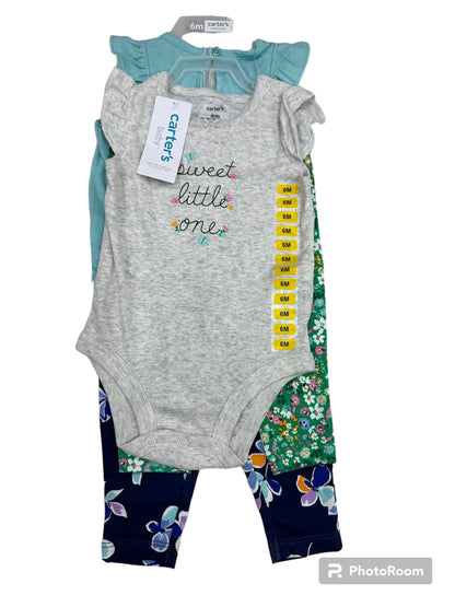 Set de 2 Onesies y 2 Pantalones, Primavera, Carter's