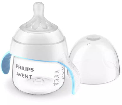 Biberón Natural Response con Asas y Tetinas de Flujo Medio, Philips Avent