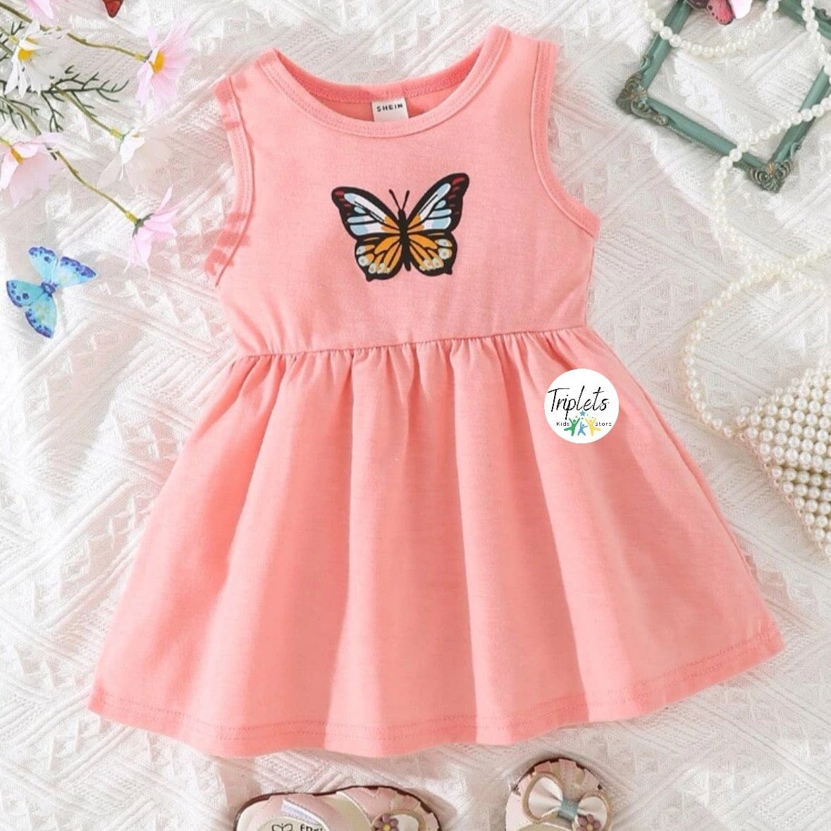 Vestido, Baby Butterfly Dress, Shein